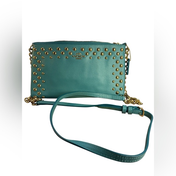 Handbags - Coach Quinn Crossbody Bag (Style: F53140) in Cadet Blue